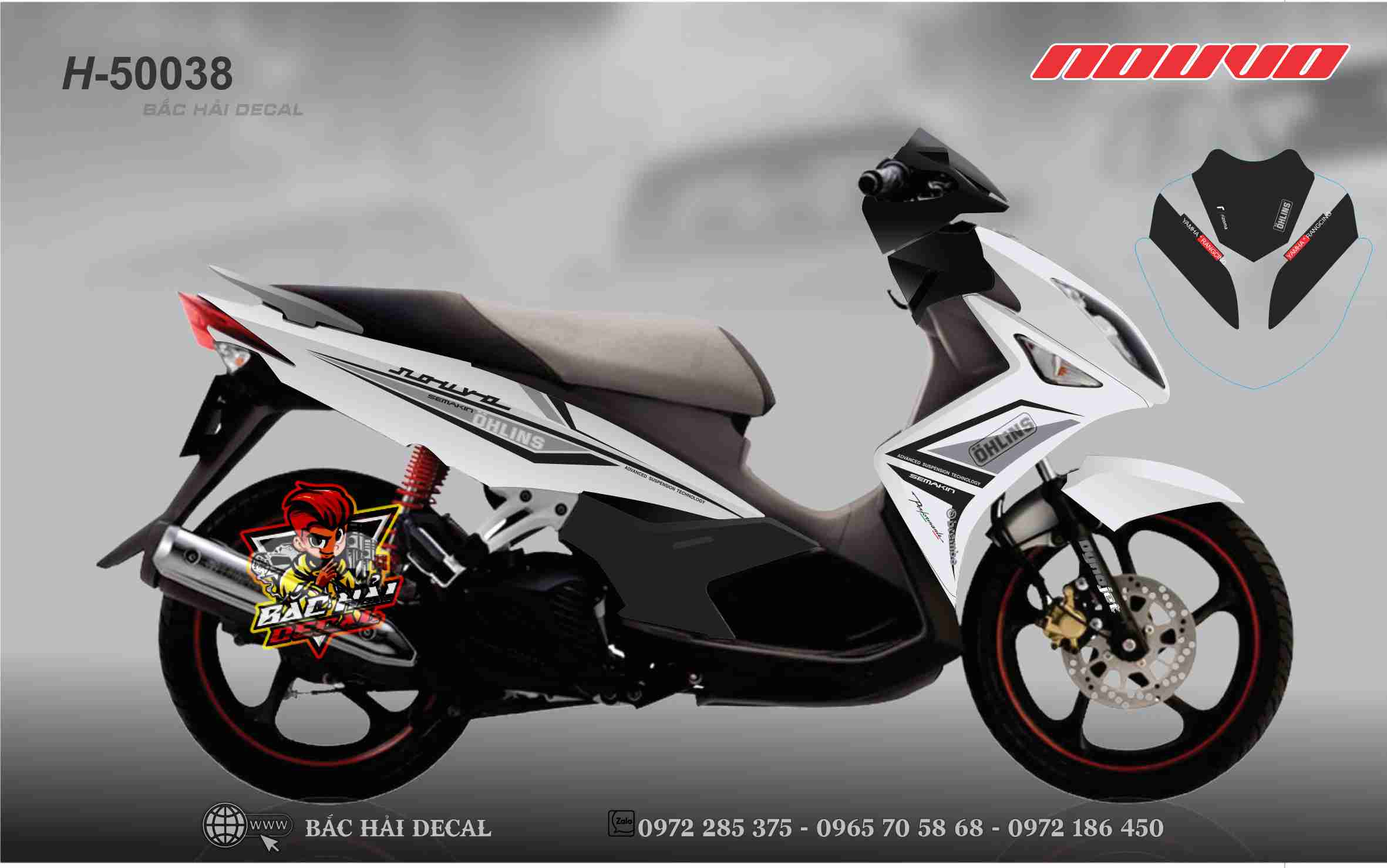 Yamaha Nouvo lx 135 Limited đời cuối 2011 ở Hà Nội giá 125tr MSP 779537